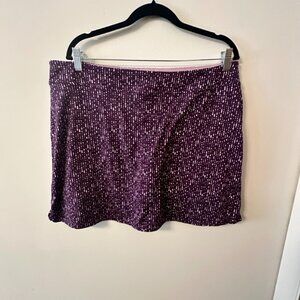 Tranquility Purple and Pink Golf Skort - XXL